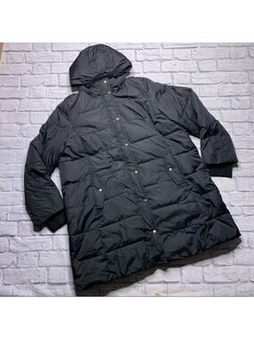 J.Crew Factory Puffer Jacket in Black